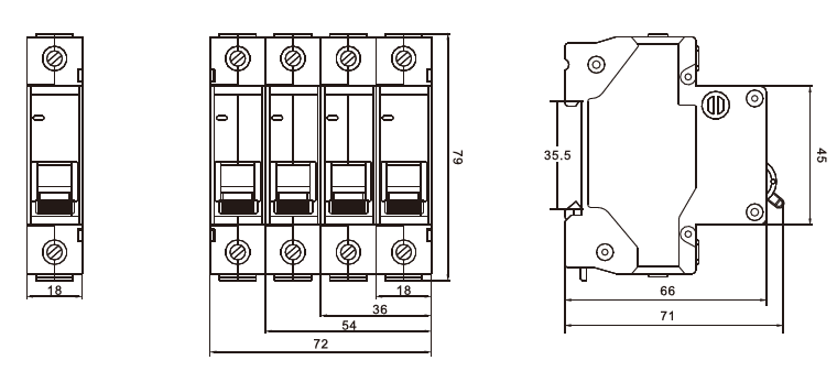 DZ47-63S-Размер