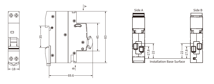 CAB2-40N-MCB-Размер